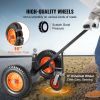 VEVOR Adjustable Trailer Dolly, 1000lbs Tongue Weight Capacity, Carbon Steel Trailer Mover with 19''-26'' Adjustable Height & 2'' Ball, 16'' Pneumatic