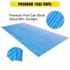 VEVOR RV Awning 16' Camper Awning Fabric, Trailer Awning Canopy Patio Camping Car Awning, Durable 15oz Vinyl Roller Tube for RV, Van, SUV, Patio Awnin