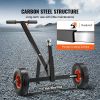 VEVOR Adjustable Trailer Dolly, 600lbs Tongue Weight Capacity, Carbon Steel Trailer Mover with 16''-24'' Adjustable Height, 1-7/8'' Hitch Ball & 10''