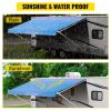 VEVOR RV Awning 16' Camper Awning Fabric, Trailer Awning Canopy Patio Camping Car Awning, Durable 15oz Vinyl Roller Tube for RV, Van, SUV, Patio Awnin