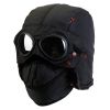 Unisex Thermal Winter Goggles Hat Warmth Trapper Trooper Cap Windproof Dustproof Breathable Hat
