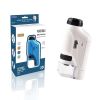 Mini Pocket Microscope Kit 60-120x Lab Handheld Microscope Battery Powered Microscope With LED Light Kids Science Microscope